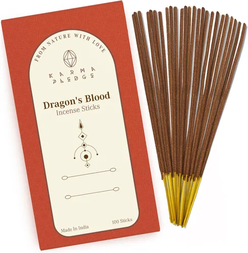 Miniatura 30 de Bakhoor - Varitas de incienso orgánicas sumergidas a mano, 100 varillas con hierbas naturales e ingredientes aromáticos, tiempo de combustión de 45