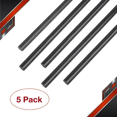 Miniatura 2 de Varilla de Fibra de Carbono de 400mm x 1.0mm 1.5mm 2.0mm 2.5mm 3.0mm 4.0mm 5.0mm 5 Piezas para Avión RC Manualidades DIY Barra Mate de 2mm 400mm