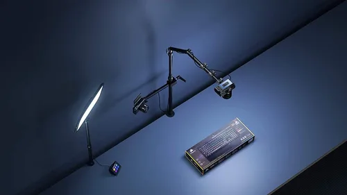 Miniatura 2 de Elgato Brazo sólido, brazo de sujeción con abrazadera acolchada para un fácil montaje y ajuste de luces, cámaras y micrófonos, para transmisión