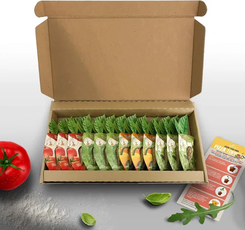 Miniatura 7 de Kit de vainas de semillas VegTrug - Parche de vegetales, semillas no transgénicas con vainas de semillas completamente biodegradables, contiene