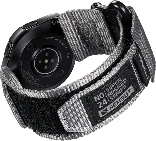 Miniatura 10 de Correa de reloj de liberación rápida para Samsung Galaxy Watch 7/6/5/5 Pro/4/3/Gear S3/S2/Active 2, correa de nailon para Amazfit GTS 4/4