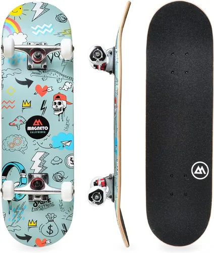 Miniatura 16 de Magneto Complete Cruiser Starter Skateboard