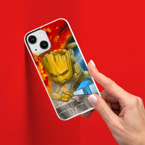 Miniatura 7 de ERT GROUP Caja del teléfono móvil para Xiaomi REDMI Note 10/10S Original y con licencia oficial Marvel Patrón Groot 003 adaptado de manera óptima a