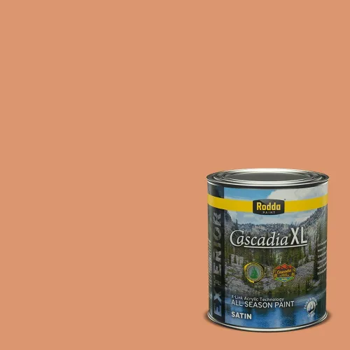 Miniatura 306 de Rodda Paint CASCADIA ZERO - Pintura plana e imprimación para interiores en uno, cuarto de galón, crema de ballet