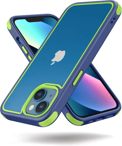 Miniatura 45 de Mobnano Funda transparente para iPhone 11, con protección multicolor a prueba de golpes, no amarillenta, anti arañazos, parte trasera
