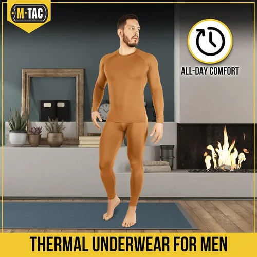 Miniatura 6 de M-Tac Conjunto de ropa interior térmica para hombre, capa base, forro polar, parte superior e inferior, ultra suave
