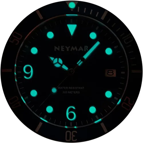 Miniatura 2 de NEYMAR 41.5mm Men's Automatic Watch 300m Diver Watch 200m Stainless Steel Watch