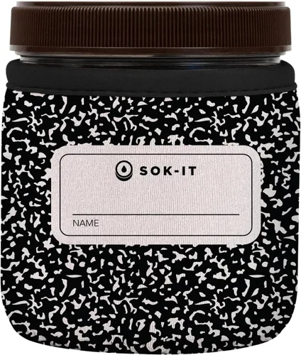 Miniatura 145 de Sok It IceCreamSok - Funda de neopreno aislada (flores abstractas, pintas de helado cónicas)