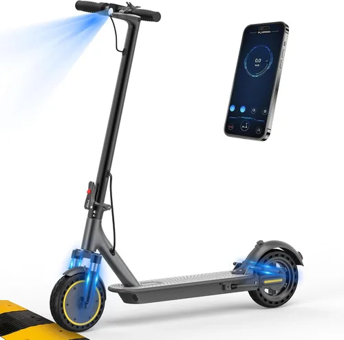 Miniatura 9 de NAVIC Scooter eléctrico, neumáticos de 8.5"/10", velocidad superior de 22/19/16Mph, motor de 500 W/350 W, rango de 49/28/22/16/13 millas, scooter