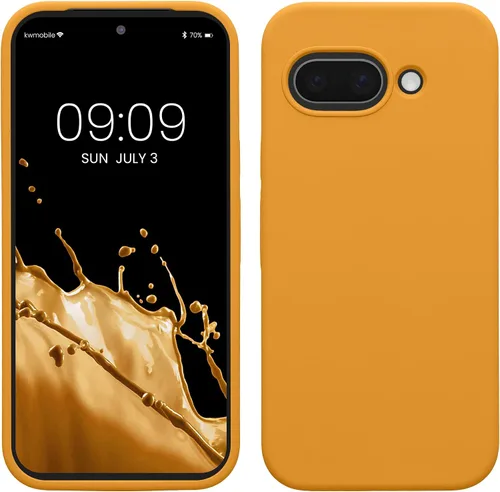 Miniatura 49 de kwmobile Funda Compatible con Google Pixel 6 Pro - Funda de Teléfono de Silicona TPU con Acabado Suave - Azul Caribe