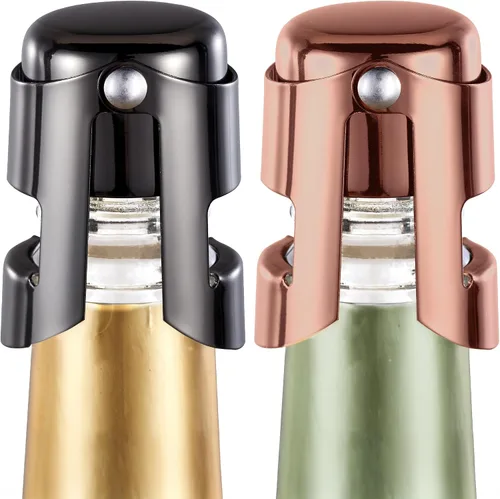 Miniatura 9 de Juego de tapones de silicona para botellas de vino, divertidos tapones de vino, a prueba de derrames y herméticos, regalos únicos para mujeres