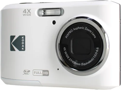 Miniatura 4 de Kodak PIXPRO FZ45 - Cámara digital (blanco) Sensor de 16 MP, zoom óptico 4X, lente gran angular de 1.063 in y video Full HD Ideal para viajes