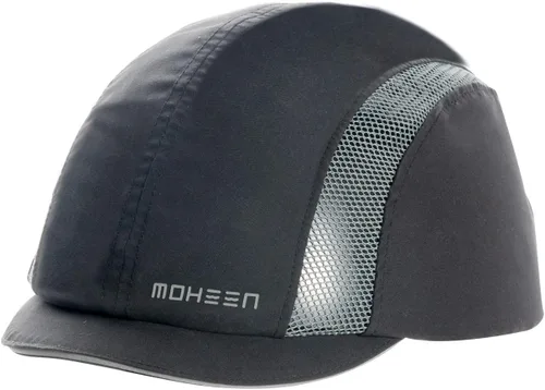 Miniatura 12 de MOHEEN Gorra de seguridad estilo gorra de béisbol con rayas reflectantes, ligera y transpirable, gorra de protección para la cabeza