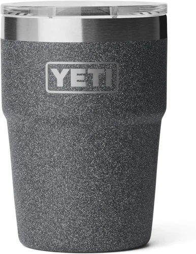 Miniatura 33 de YETI Rambler - Vaso apilable de 16 onzas, aislado al vacío, de acero inoxidable con tapa MagSlider Apilable