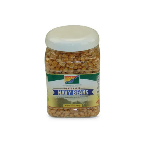 Mother Earth Products Frijoles marinos de cocción rápida deshidratados, tarro de cuarto de galón, 1.06 libras (paquete de 1)