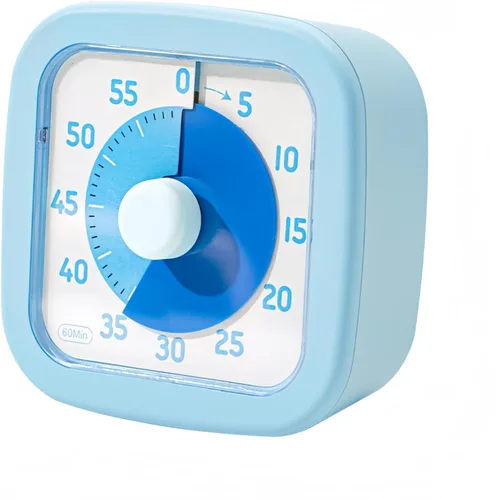 Temporizador visual para niños en casa - Temporizador visual de 60 minutos para niños para el aula, oficina en casa, reloj de cuenta atrás para la