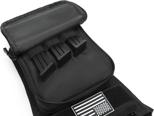 Miniatura 5 de Bolsa táctica de motocicleta para muslo, pierna caída, con funda para pistola de fuego para armas de fuego, para hombres, caza, campo de tiro, 3