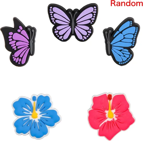 Miniatura 4 de Lote de 25, 50, 100 dijes de zapatos diferentes al azar para decoración de zapatos para niños, niñas, hombres, mujeres, fiestas, regalos