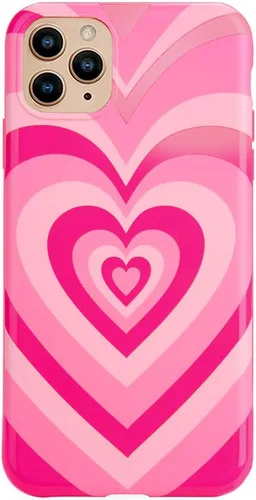 Miniatura 18 de Velvet Caviar Funda brillante iridiscente para iPhone 11 Pro Max, funda protectora estética para mujer (cuarzo rosa rosa)