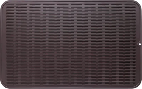 Miniatura 151 de MicoYang Alfombrilla de silicona para secado de platos para múltiples usos, fácil de limpiar, ecológica, resistente al calor, alfombrilla