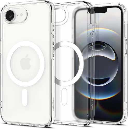 Miniatura 130 de Spigen Funda para iPhone 13 Mini, ultra híbrida MagFit [antiamarilleo] [compatible con Magsafe] - Transparente