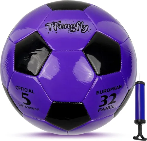 Size 2, 5 Soccer Ball with Pump Needle-Training Recreation Soccer Ball Size 2, 5 Thicker PU Tight Weaved Mini Soccer Ball for Teen Boy Girl