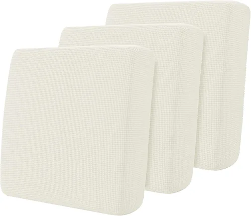 Miniatura 36 de Hokway Funda elástica protectora deslizante para cojines/sofá Gris claro