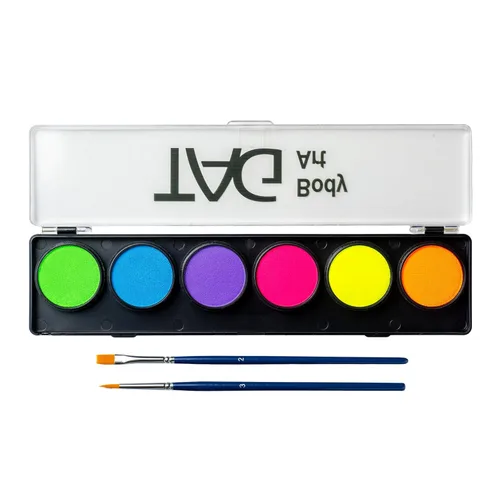 TAG Professional - Paleta de pintura facial y corporal (6 x 0.35 oz)