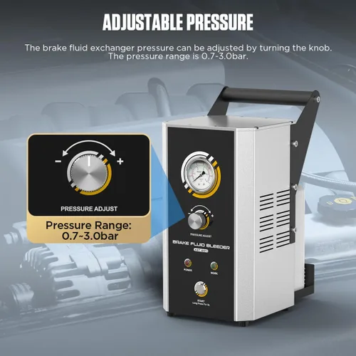 Miniatura 3 de Kit de purga de freno, máquina de intercambio de aceite y líquido de frenos automotriz de 110V, bomba extractora de líquido de freno, modo estándar