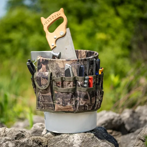 Miniatura 14 de Bucket Boss - Organizador de herramientas de cubo de camuflaje (se adapta a cubos de 5 galones), organización de cubos (85030), camuflaje de roble