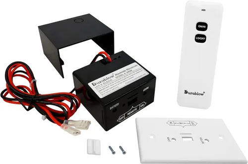Miniatura 8 de Durablow TR2001 - Kit de control remoto de encendido y apagado para chimenea de gas con válvula Millivolt o módulo de encendido electrónico, caja