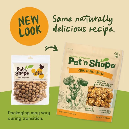 Miniatura 3 de Pet 'n Shape Chik 'n Rice Balls - Golosinas para perros - 1 libra