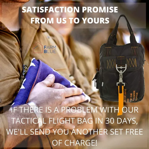 Miniatura 3 de Farm Blue Bolsa táctica de vuelo Bolsa para casco de piloto de paracaídas Estilo militar
