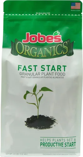 Miniatura 17 de Jobe's Organics Fertilizante granular multiusos, fertilizante de fácil cuidado de plantas para verduras, flores, arbustos, árboles y plantas, bolsa