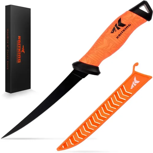 Miniatura 13 de KastKing Speed Demon Pro - Cuchillo de filete – Hoja de acero inoxidable alemán G4116 afilada como navaja, cuchillos de nivel profesional para E: 9