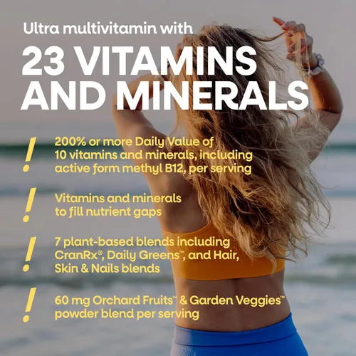 Miniatura 4 de Nature's Way Alive! Multivitaminas diarias ultra para mujer, fórmula de alta potencia, promueve el metabolismo de la energía y la función muscular*