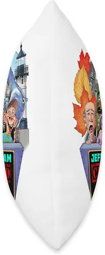 Miniatura 2 de JEFF DUNHAM Duluth, MN (2023) - Almohada (16 x 16 pulgadas), multicolor