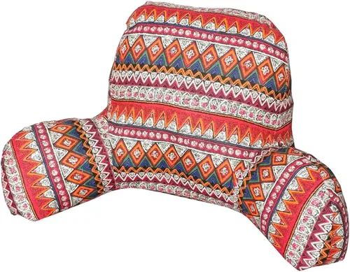 Miniatura 27 de Almohada de lectura con brazos Soporte de espalda para sentarse en la cama/sofá cuello, lumbar y cojín de apoyo de espalda baja coxis