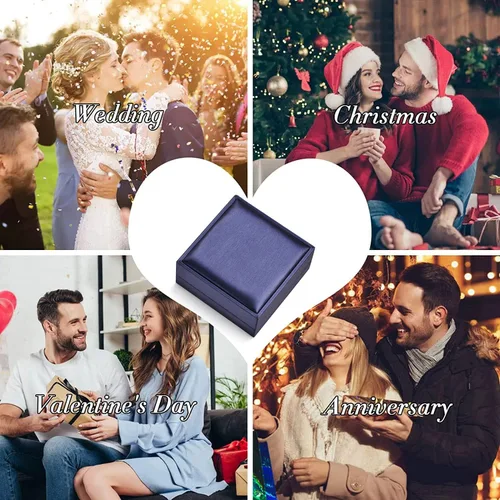 Miniatura 7 de Pulseras personalizadas de regalo para parejas, pulsera a juego para él y ella, pulsera de cadena cubana de promesa para hombres y mujeres, regalo