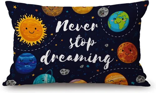 Miniatura 73 de Fundas de almohada de 12 x 20 pulgadas, decoración rústica de granja, sé feliz, fundas de almohada de algodón y lino, citas inspiracionales con Jcp20