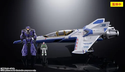 Miniatura 4 de TAMASHII NATIONS - Lightyear - Nave espacial XL-15, Bandai Spirits Chogokin Metal fundido coleccionable
