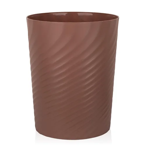 Miniatura 18 de UUJOLY Cubo de basura de plástico, cesta de basura para baños, cocinas, oficinas, habitaciones de niños, verde azulado Azul Oscuro