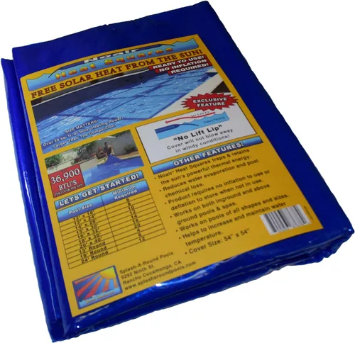 Cubiertas calefactoras Splash-A-Round para piscinas S-1254 NoAir Heat Squares