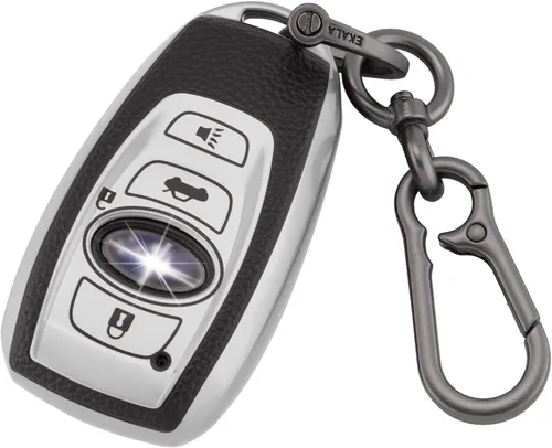 EKALA Funda para llavero Subaru con llavero compatible con Crosstrek/Forester/Outback 2024 para Subaru Impreza WRX STI BRZ Crosstrek Ascent Legacy 4