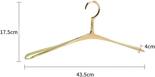 Miniatura 2 de 5 Widen Coat Hangers Thicken Metal Hangers Space Saving Hangers Hangers Pants Dress Storage Drying Rack