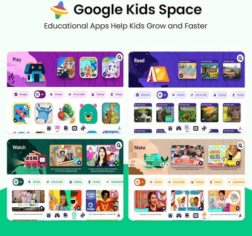 Miniatura 3 de Tablet para niños 2025, tableta Android 15 de 10.1 pulgadas para niños, 8+64 GB de almacenamiento (expansión de 1 TB), Octa-Core, WiFi 6, Azul