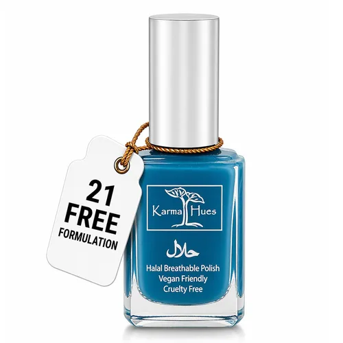 Miniatura 7 de Karma Naturals - Esmalte de uñas Halal certificado – transpirable y permeable al agua, apto para Wudu (Aabidah)
