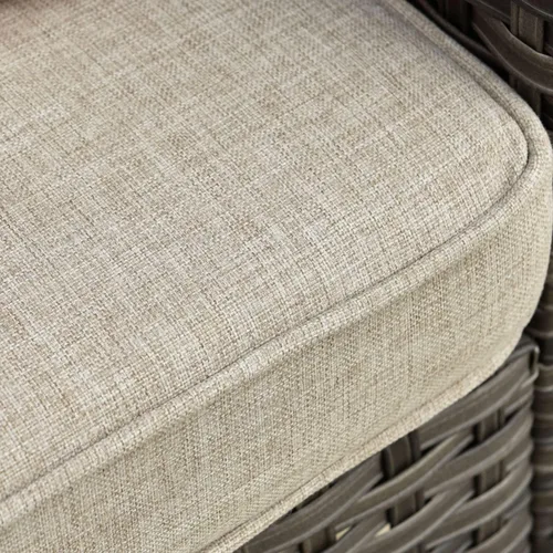 Miniatura 6 de ovios Cojines para muebles de patio al aire libre con funda extraíble, sofá, sofá biplaza, asiento y respaldo, juego de cojines gruesos impermeables