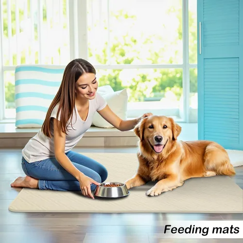 Miniatura 4 de hyha Manta impermeable para perro, manta suave para cama para perro, manta para mascotas, funda impermeable lavable para sofá, funda reversible