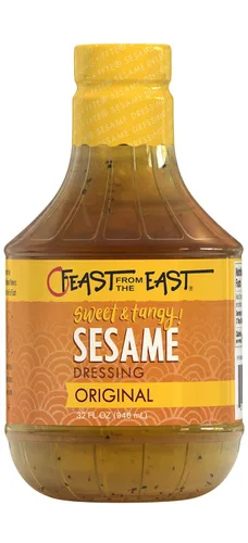 Feast From The East Feast From the East - Aderezo para ensalada de sésamo totalmente natural